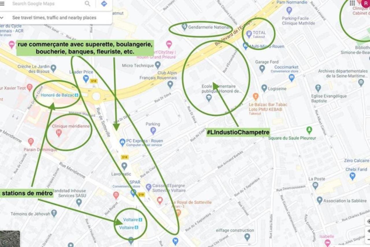 #Lindustriochampetre Free Parking, Bien Situe, Spacieux, Proche Clinique Ρουέν Εξωτερικό φωτογραφία